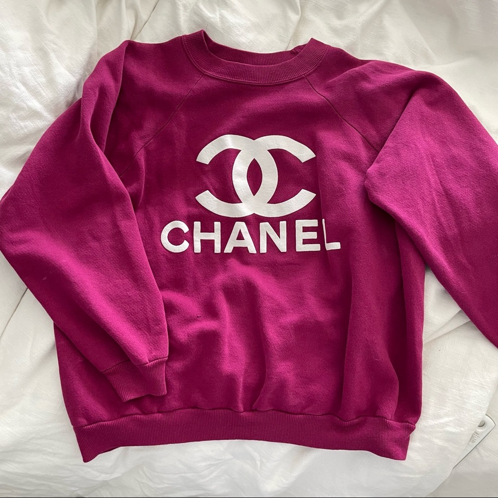Chanel Logo Sweater